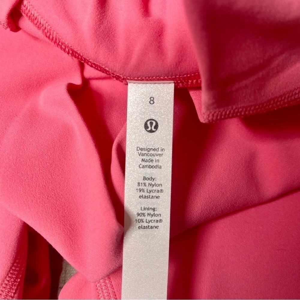 Lululemon Align High Rise Crop Leggings Guava Pink Nwt 8 - Picture 8 of 9